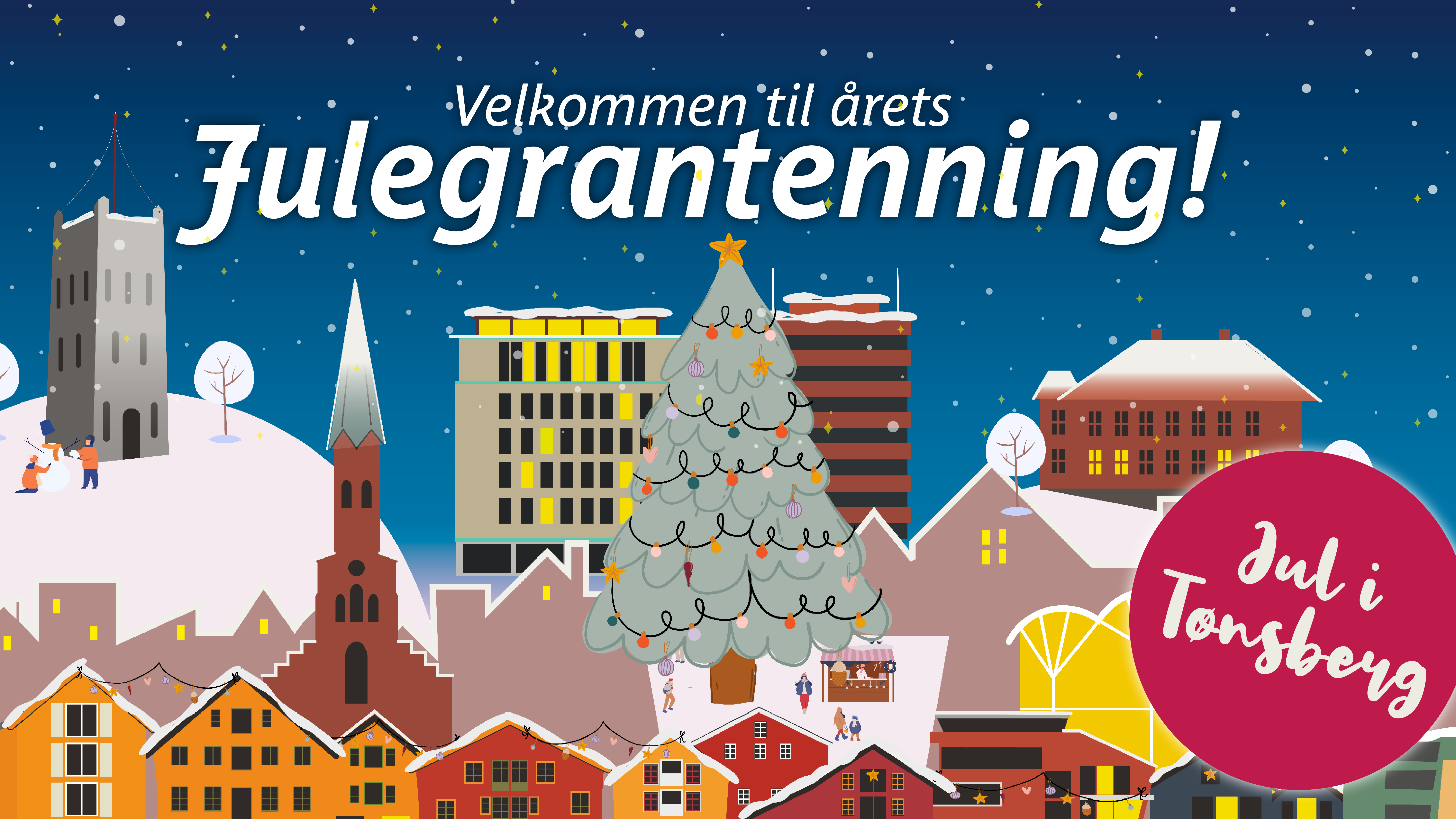 Fakkeltog og julegrantenning